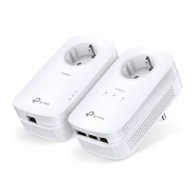 TP-Link AV1300-Gigabit-Powerline-Adapter KIT mit Steckdose