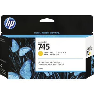 HP 745 DesignJet Druckerpatrone Gelb, 130 ml