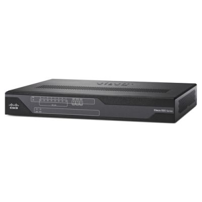 Cisco 892FSP Kabelrouter Gigabit Ethernet Schwarz
