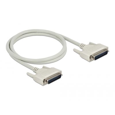 DeLOCK 84172 Serien-Kabel Beige 1 m D-Sub 25 Pin