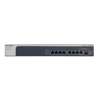 NETGEAR XS508M Unmanaged 10G Ethernet (100/1000/10000) Grau, Silber