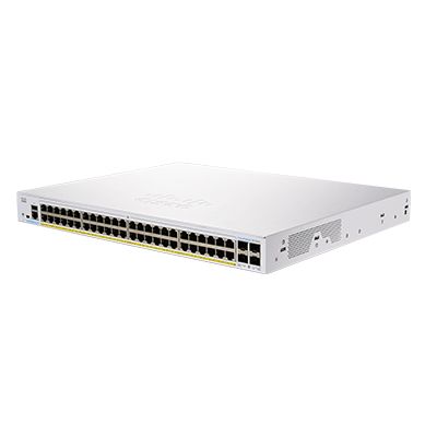 Cisco CBS350-48P-4G-EU Netzwerk-Switch Managed L2/L3 Gigabit Ethernet (10/100/1000) Silber