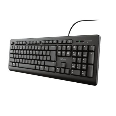 Trust Primo Tastatur USB QWERTY US Englisch Schwarz