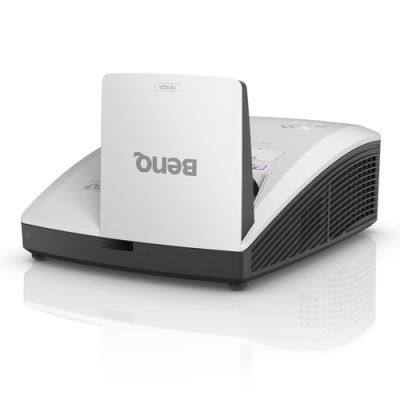 BenQ MW855UST+ Beamer Ultra-Short-Throw-Projektor 3500 ANSI Lumen DLP WXGA (1280x800) 3D Schwarz, Weiß