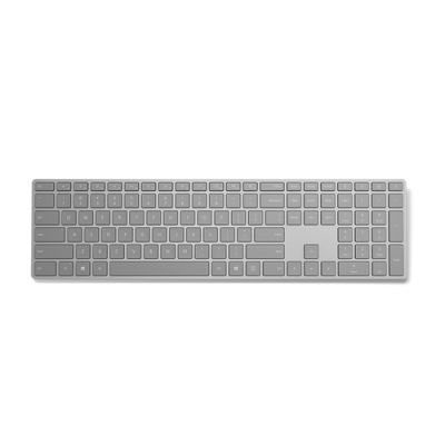 Microsoft 3YJ-00007 Tastatur für Mobilgeräte Grau Bluetooth Holländisch