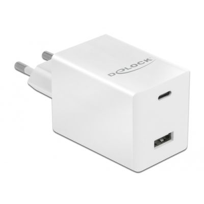 DeLOCK 41448 Ladegerät für Mobilgeräte Universal Weiß AC Drinnen