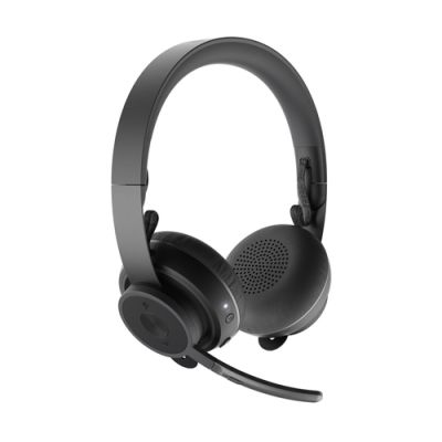 Logitech Zone Plus Kopfhörer Kabellos Kopfband Büro/Callcenter Bluetooth Graphit