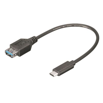 M-Cab USB-C Adapter, C/St - A 3.0/Bu, 0.20m