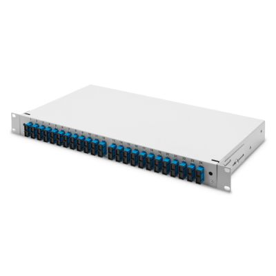 Digitus LWL Spleißbox, bestückt, SC, OS2