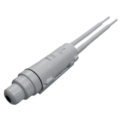 Intellinet High-Power Wireless AC600 Dual-Band Outdoor Access Point, 433 Mbit/s Wireless AC (5 GHz) + 150 Mbit/s Wireless N (2,4 GHz), IP65, 28 dBm, Wireless Client Isolation, Wand- und Mastmontage