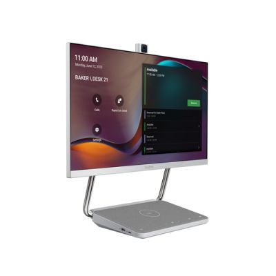 Yealink Deskvision A24 60,5 cm (23.8") 1920 x 1080 Pixel Touchscreen All-in-One workstation Android 10.0 Silber
