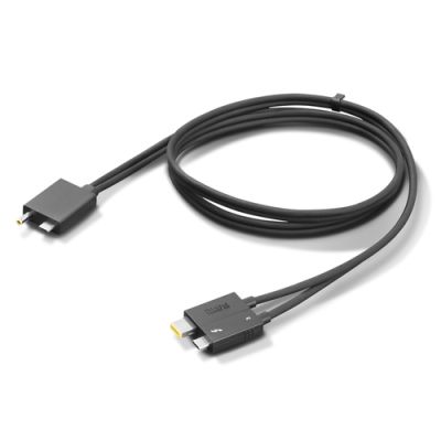 Lenovo 4X91K16970 Thunderbolt-Kabel 0,7 m 40 Gbit/s Schwarz