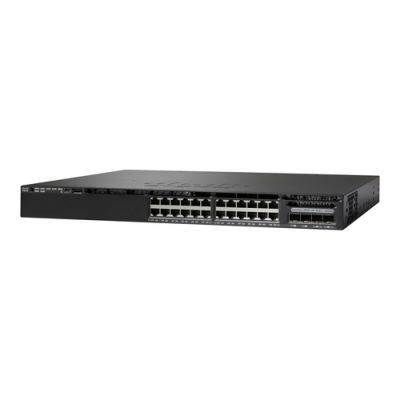 Cisco Catalyst WS-C3650-24TD-S Netzwerk-Switch Managed L3 Gigabit Ethernet (10/100/1000) 1U Schwarz