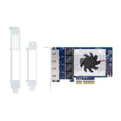 QNAP QXG-5G4T-111C Netzwerkkarte Eingebaut Ethernet 5000 Mbit/s