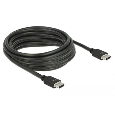 DeLOCK 85296 HDMI-Kabel 5 m HDMI Typ A (Standard) Schwarz