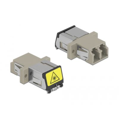 DeLOCK 86899 LWL-Steckverbinder LC/LC 1 Stück(e) Beige