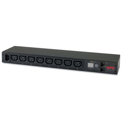APC AP7820B Stromverteilereinheit (PDU) 8 AC-Ausgänge 0U/1U Schwarz