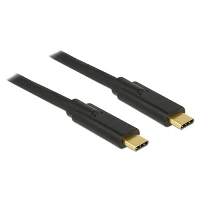 DeLOCK 85527 USB Kabel 2 m USB 3.2 Gen 1 (3.1 Gen 1) USB C Schwarz