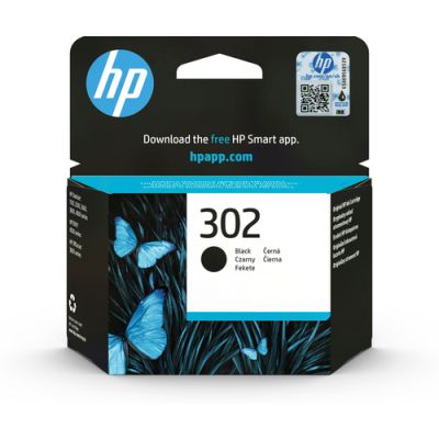 HP Original 302 Schwarz Druckerpatrone