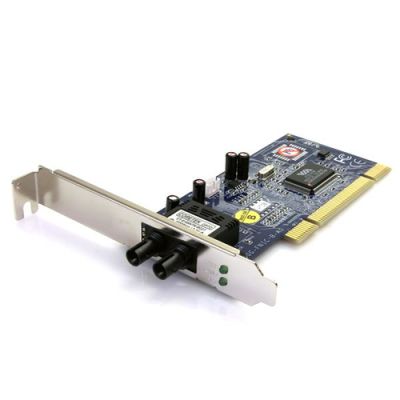 StarTech.com LWL / Glasfaser PCI Netzwerkkarte 100 Mbit/s - Multimode ST Fiber Ethernet Karte - 2km