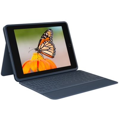 Logitech Rugged Combo 3 Blau Smart Connector QWERTY Italienisch