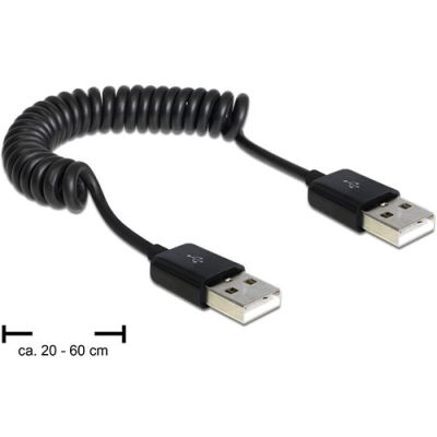 DeLOCK 83239 USB Kabel 0,6 m USB 2.0 USB A Schwarz
