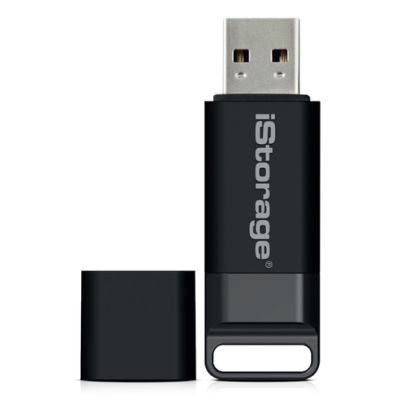 iStorage IS-FL-DBT-256-64 USB-Stick 64 GB USB Typ-A 3.2 Gen 1 (3.1 Gen 1) Schwarz