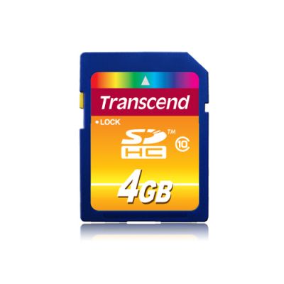 Transcend TS4GSDHC10 Speicherkarte 4 GB SDHC NAND Klasse 10