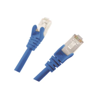 M-Cab 5m Cat6 S/FTP Netzwerkkabel Blau S/FTP (S-STP)