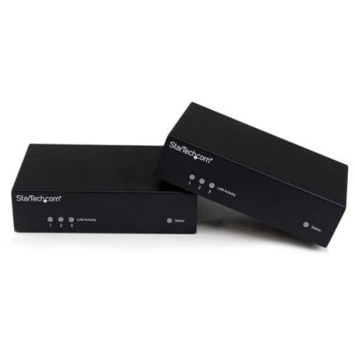 StarTech.com HDMI über Cat5 HDBaseT Extender mit Power Over Cable, RS232, IR und 10/100 Ethernet - Ultra HD 4k - 100m