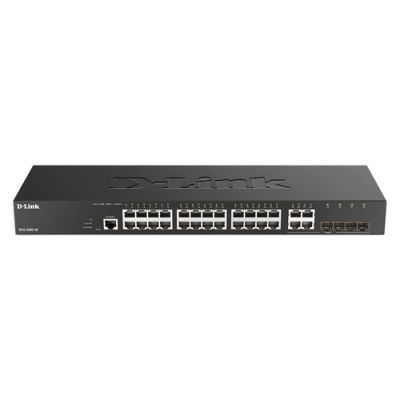 D-Link DGS-2000-28 Netzwerk-Switch Managed L2/L3 Gigabit Ethernet (10/100/1000) 1U Schwarz