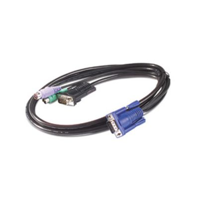 APC KVM PS/2 Cable - 3 ft (0.9 m) Schwarz 0,91 m