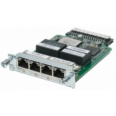 Cisco 4-Port T1/E1 Clear Channel High-Speed WAN Interface Card Switch-Komponente