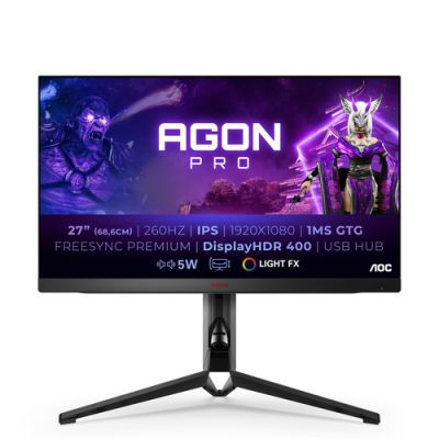 AOC AGON PRO AG274FZ Computerbildschirm 68,6 cm (27") 1920 x 1080 Pixel Full HD LED Schwarz, Rot