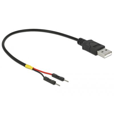 DeLOCK 85401 USB Kabel 0,2 m USB A Schwarz
