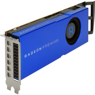 HP 2TF01AA Grafikkarte AMD Radeon Pro WX 9100 16 GB Speicher mit hoher Bandbreite 2 (HBM2)