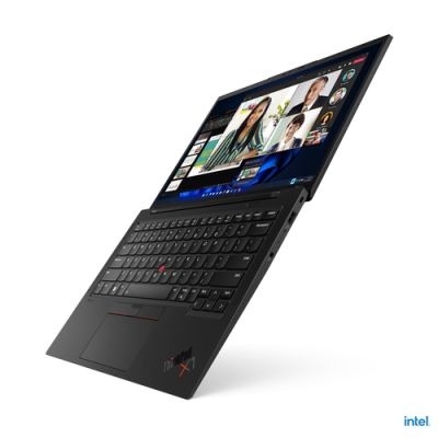 Lenovo ThinkPad X1 Carbon Gen 10 (14" Intel) Laptop 35,6 cm (14") WQUXGA Intel® Core™ i7 i7-1255U 16 GB LPDDR5-SDRAM 1 TB SSD Wi-Fi 6E (802.11ax) Windows 11 Pro Schwarz