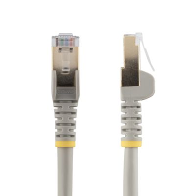 StarTech.com 7,5m CAT6a Kabel - grau - CAT6a Kabel - STP - Snagless-RJ45-Steckverbinder