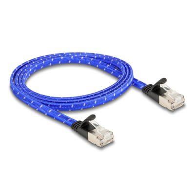 DeLOCK 80383 Netzwerkkabel Blau 1 m Cat6a U/FTP (STP)
