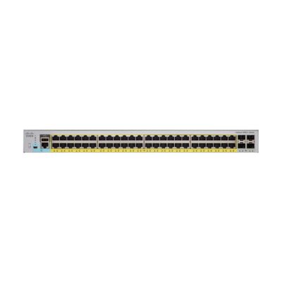 Cisco Catalyst C2960L-48PQ Managed L2 Gigabit Ethernet (10/100/1000) Power over Ethernet (PoE) 1U Grau