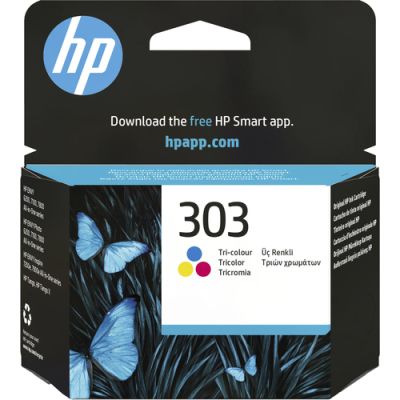 HP 303 Cyan/Magenta/Gelb Original Druckerpatrone
