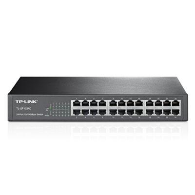 TP-Link TL-SF1024D Fast Ethernet (10/100) Schwarz
