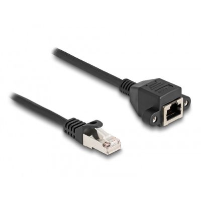 DeLOCK 80194 Netzwerkkabel Schwarz 2 m S/FTP (S-STP)