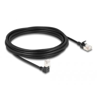 DeLOCK 80308 Netzwerkkabel Schwarz 5 m Cat6a S/FTP (S-STP)