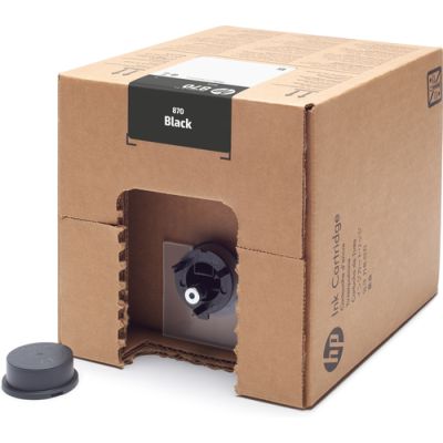 HP 870 Schwarz PageWide XL Pro Druckerpatrone, 5 Liter