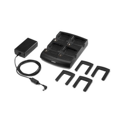 Zebra 4-Slot Cradle Kit PDA Schwarz AC Drinnen