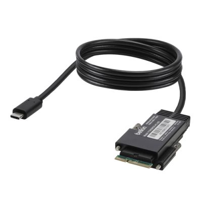 Belkin F1DN2MOD-HC-U USB Kabel 0,9144 m USB C Schwarz