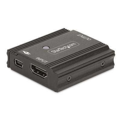 StarTech.com 10m 8K 60Hz HDMI Verstärker, Aktive HDMI 2.1 Verlängerung und Video Signalverstärker bis zu 8K 60Hz/4K 144Hz, Kompakter HDMI Kabel Extender/Booster, HDMI Repeater - HDMI Verlängerung