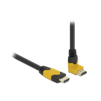DeLOCK 86989 HDMI-Kabel 2 m HDMI Typ A (Standard) Schwarz, Gelb
