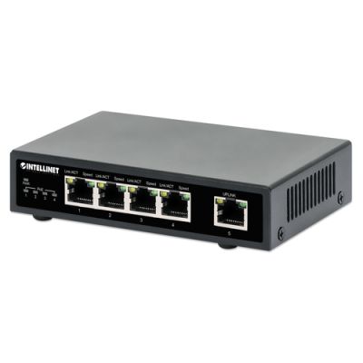 Intellinet 561839 Netzwerk-Switch Gigabit Ethernet (10/100/1000) Power over Ethernet (PoE) Schwarz
